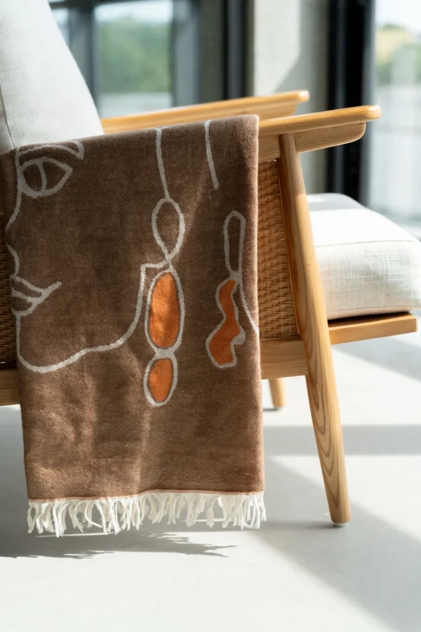 Coperta Art Faces 170x130cm - KARE