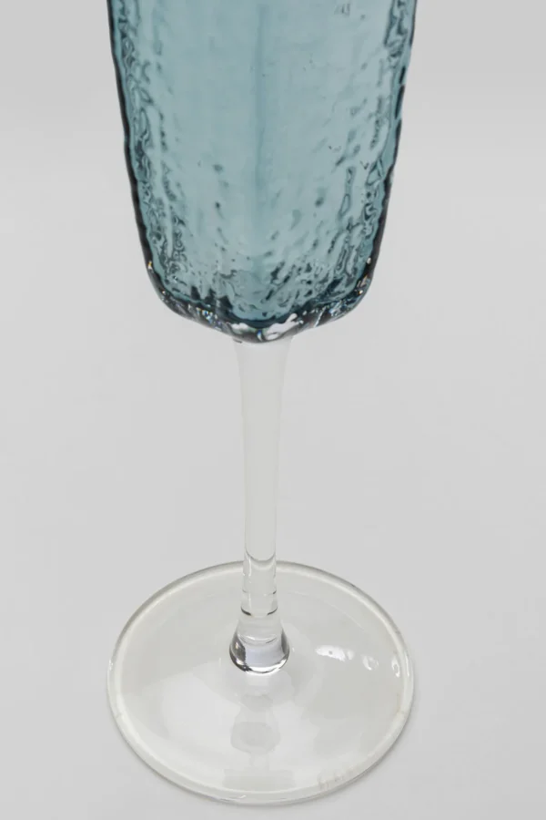 Coppa champagne Cascata blu - KARE