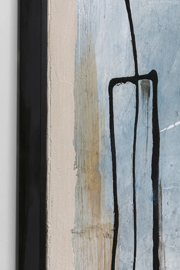 Cornice con immagine "Dust Blue" 100x100cm - KARE