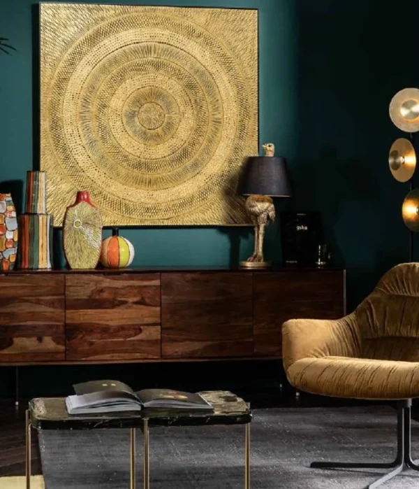 Cornice decorativa Art Circle oro 120x120cm - KARE