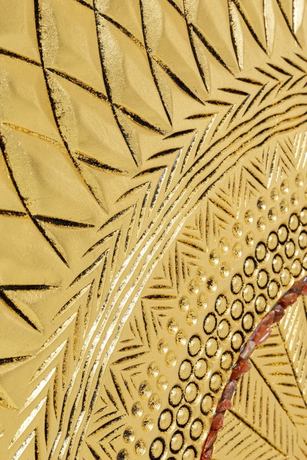 Cornice decorativa Art Geometric Circle oro 120x12 - KARE
