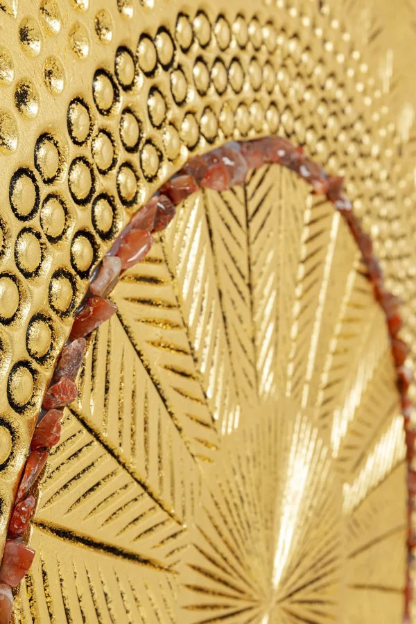 Cornice decorativa Art Geometric Circle oro 120x12 - KARE