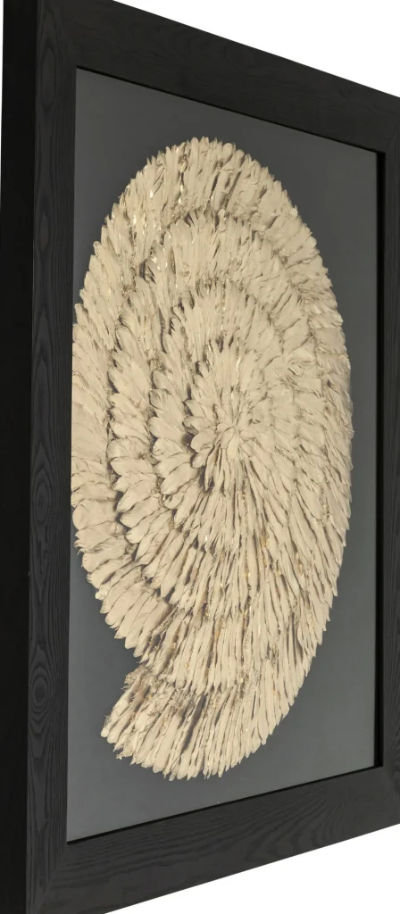 Cornice Decorativa Golden Snail 120x120cm - KARE