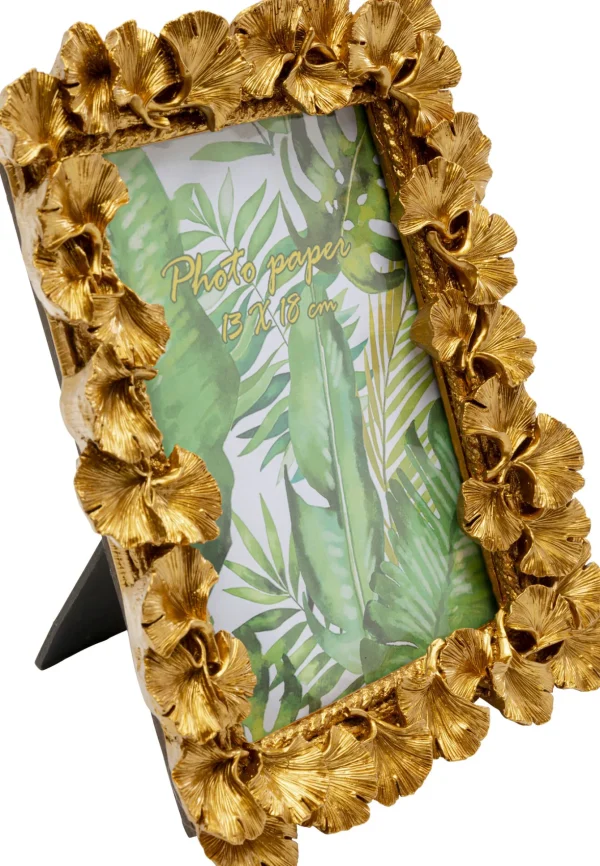 Cornice Ginkgo Leaf oro 20x24 cm - KARE