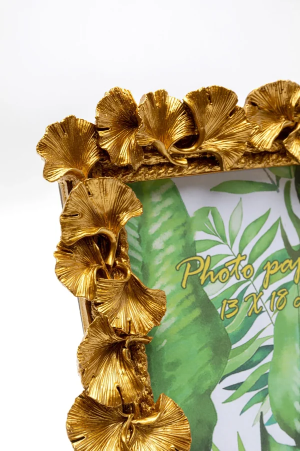 Cornice Ginkgo Leaf oro 20x24 cm - KARE
