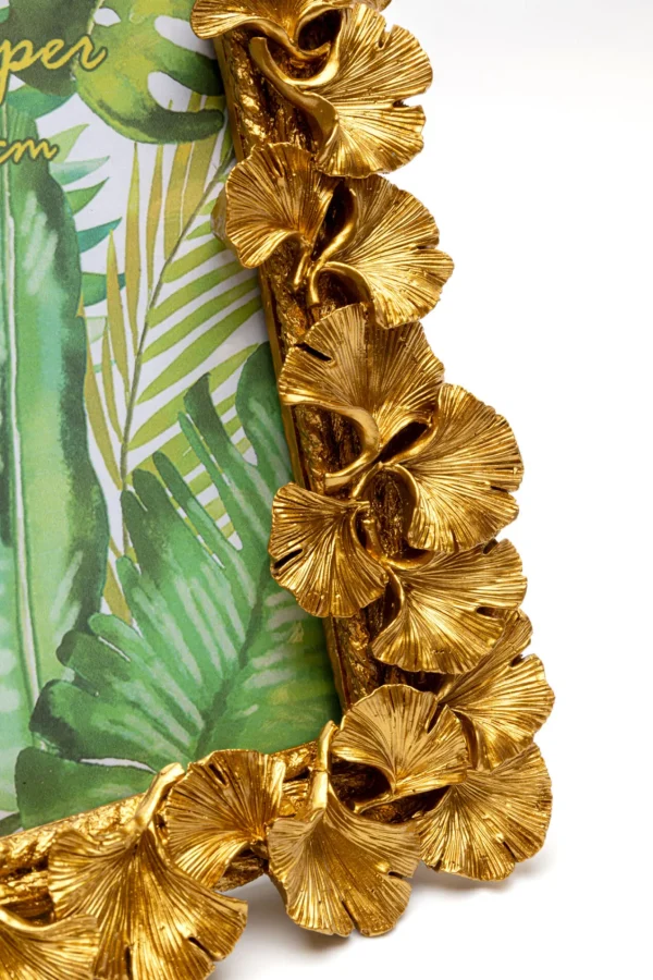 Cornice Ginkgo Leaf oro 20x24 cm - KARE