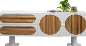 Credenza Atomic Bianco 183x76cm - KARE