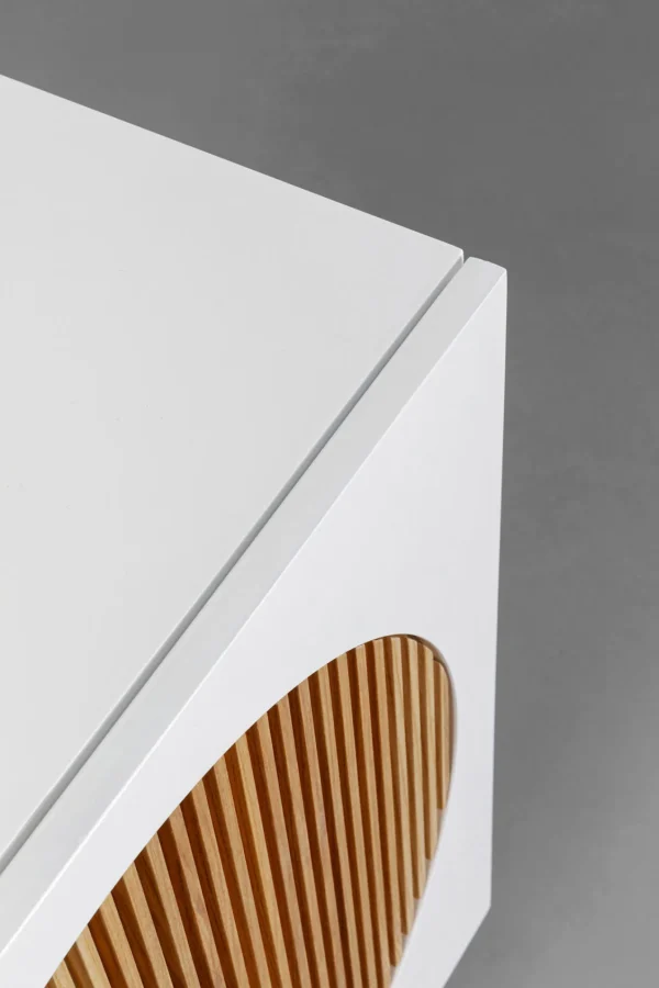 Credenza Atomic Bianco 183x76cm - KARE