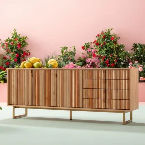 Credenza Oriols naturale 186x74cm - KARE