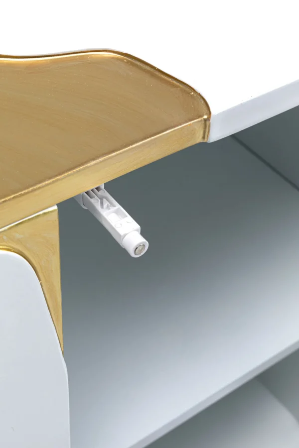 Credenza Oro Bianco Cracked 165x80cm - KARE
