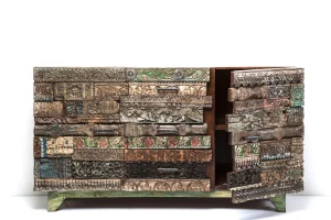 Credenza Shanti Surprise Puzzle 2 Porte 3 Cassetti - KARE
