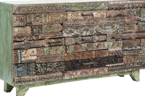 Credenza Shanti Surprise Puzzle 2 Porte 3 Cassetti - KARE