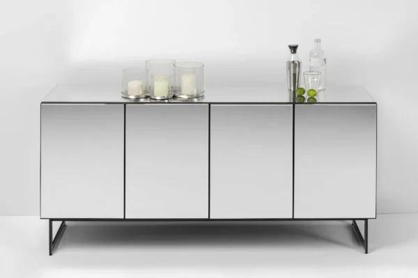 Credenza Soran nero 160x45cm - KARE
