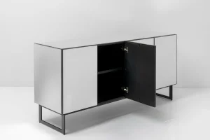 Credenza Soran nero 160x45cm - KARE