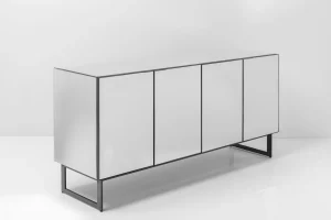 Credenza Soran nero 160x45cm - KARE
