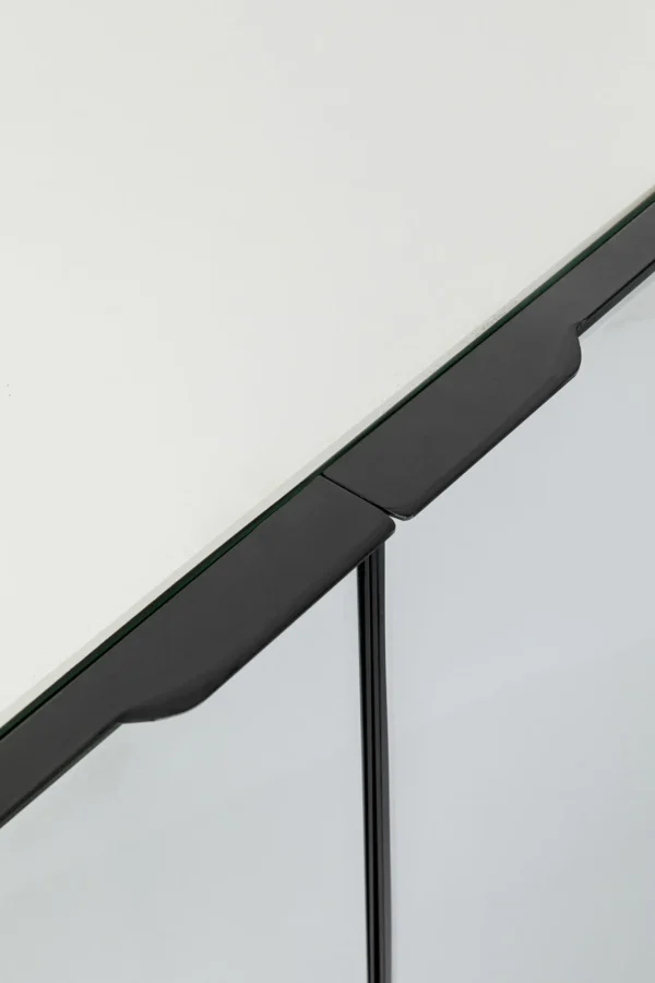 Credenza Soran nero 160x45cm - KARE