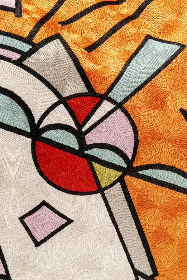 Cuscino Art Line arancione 50x50cm - KARE