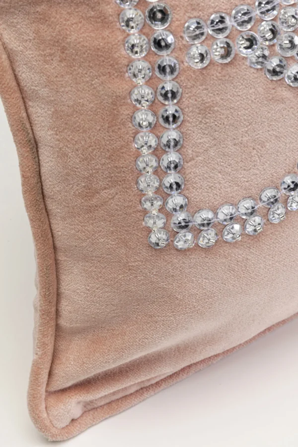 Cuscino Beads Bitch Blush 35x60cm - KARE