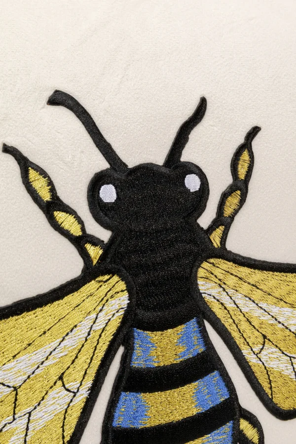 Cuscino Bee bianco 45x45cm - KARE