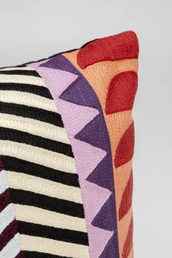 Cuscino Colour Block Zig Zag 45x45cm - KARE