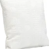 Cuscino Croco bianco 40x40cm - KARE