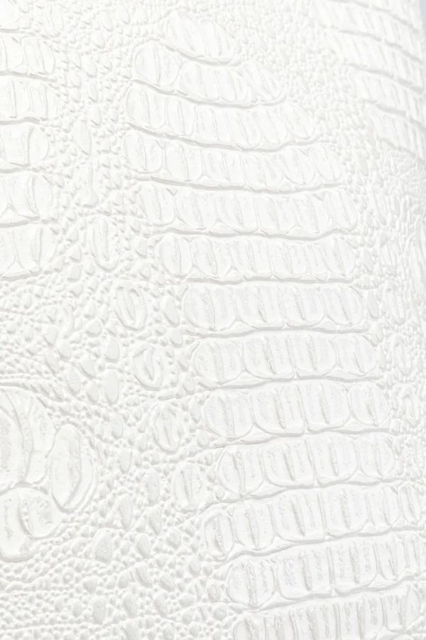 Cuscino Croco bianco 40x40cm - KARE