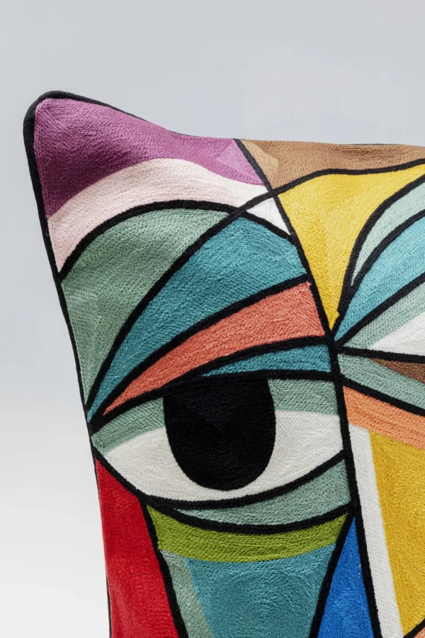 Cuscino Faccia Arte Colore Left 50x50cm - KARE