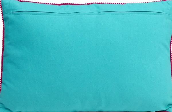 Cuscino Fiorista blu 60x40cm - KARE