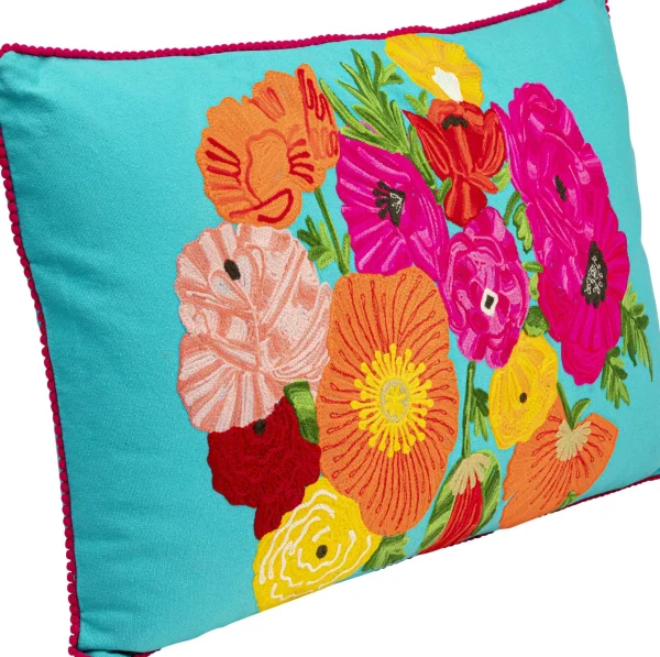 Cuscino Fiorista blu 60x40cm - KARE