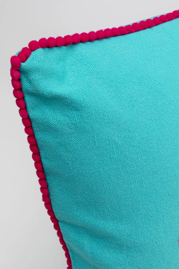 Cuscino Fiorista blu 60x40cm - KARE