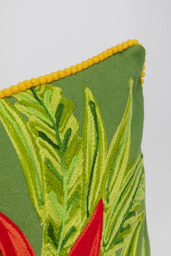 Cuscino Fiorista verde 60x40cm - KARE