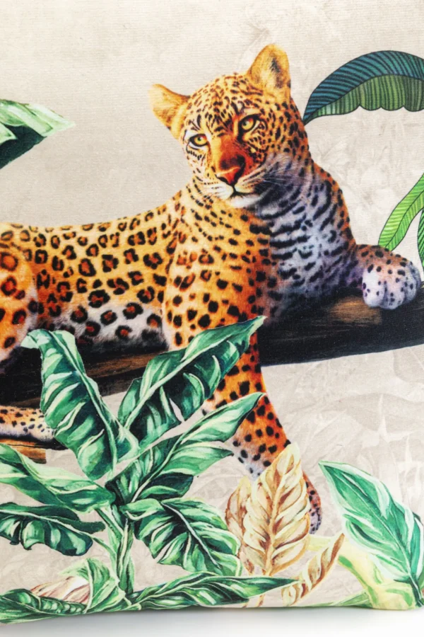 Cuscino Jungle Leopard 43x43cm - KARE