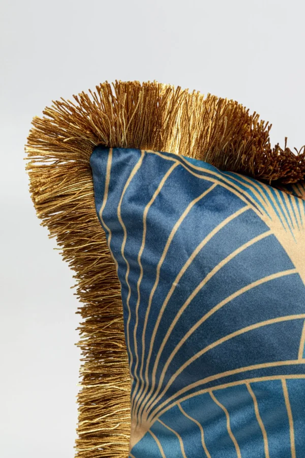 Cuscino Leaves Fringe 45x45cm - KARE