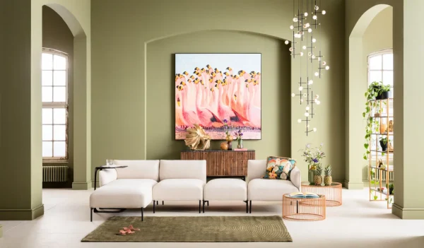 CUSCINO PARROTS LIFE 45X45 - KARE