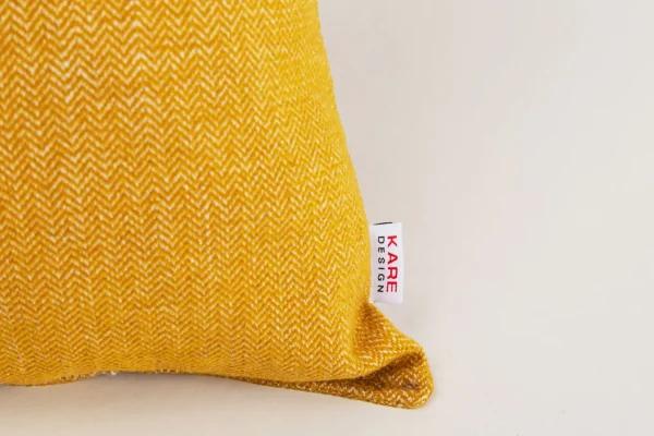 Cuscino RDQ Giallo Senape 40x40cm Limitato - KARE