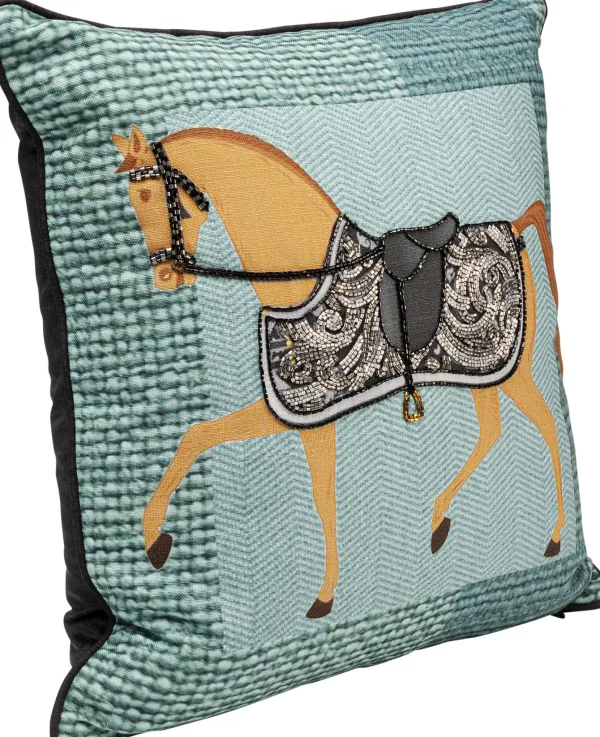 Cuscino Show Horse Plaid 45x45cm - KARE