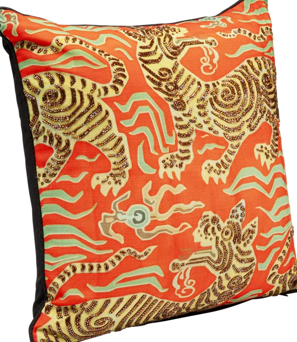 Cuscino Tiger Love rosso 45x45cm - KARE