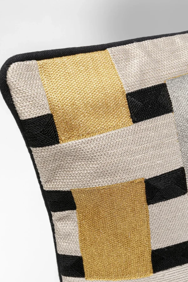 Cuscino Treccia giallo 60x40cm - KARE