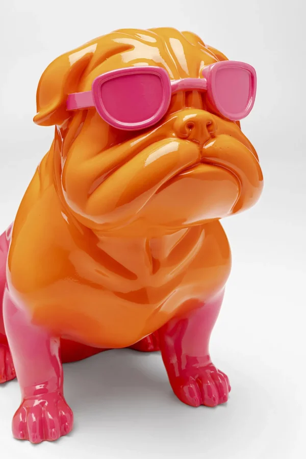 Deco Figure Fashion Dog rosa 37cm - KARE