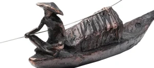 DECO OBJECT FISHERMAN BOAT - KARE