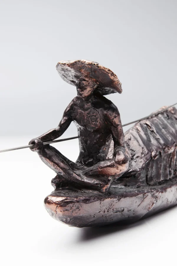 DECO OBJECT FISHERMAN BOAT - KARE