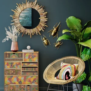 Decorazione da parete Atlas Beetle oro - KARE