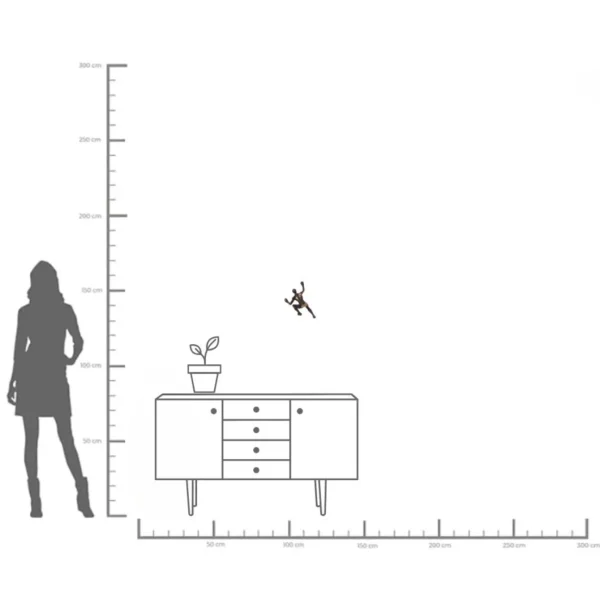 DECORAZIONE DA PARETE CLIMBER - KARE