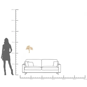 DECORAZIONE DA PARETE GINKGO GOLD PICCOLO - KARE