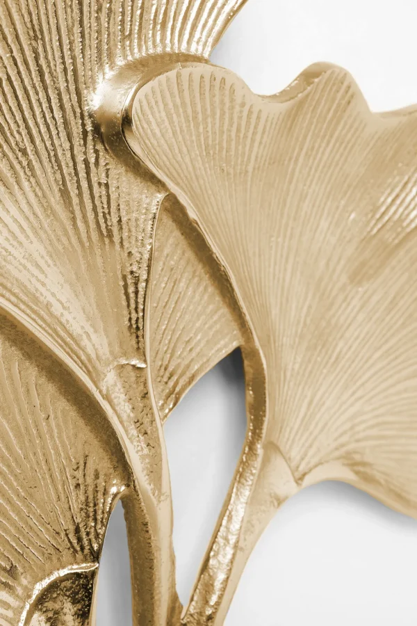 DECORAZIONE DA PARETE GINKGO GOLD PICCOLO - KARE