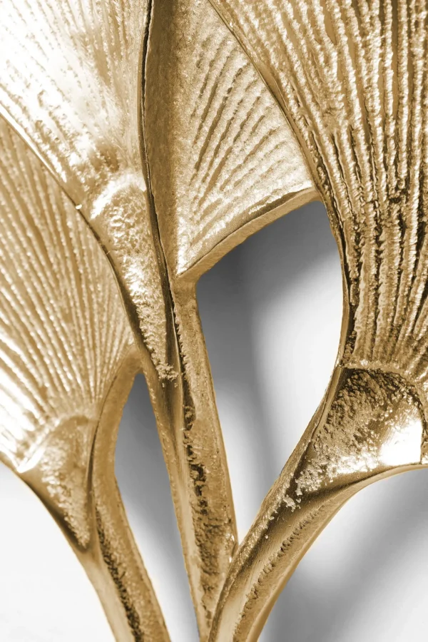 DECORAZIONE DA PARETE GINKGO GOLD PICCOLO - KARE