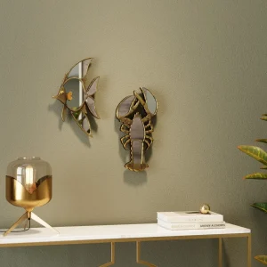 Decorazione da parete Langosta Mirror 26x47cm - KARE