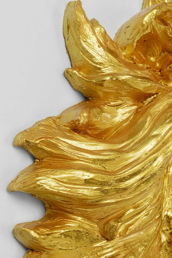 Decorazione da parete Lion Head oro 90x100cm - KARE