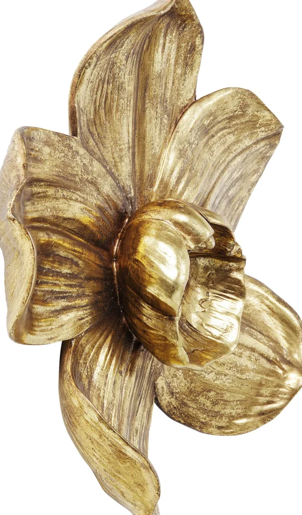 Decorazione da parete Orchidea oro 44 cm - KARE