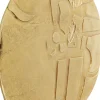Decorazione da parete "Kala Antique" color oro Ø60cm - KARE
